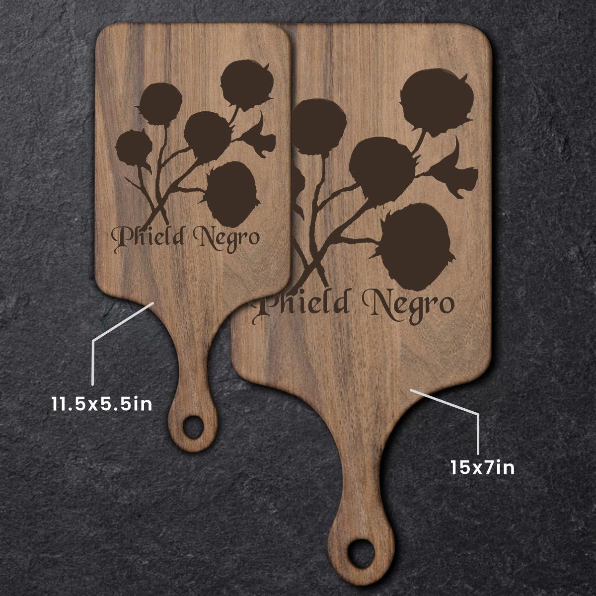 Dark Cutting Board|Single Side
