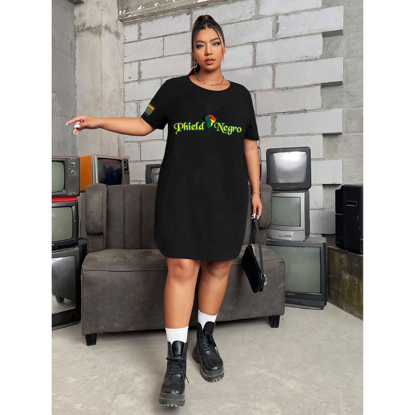 Women's Juneteenth t shirt - Premium Phield Negro Women