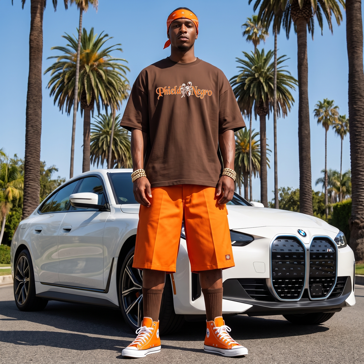 PhieldNegro Signature Tshirt | Brown