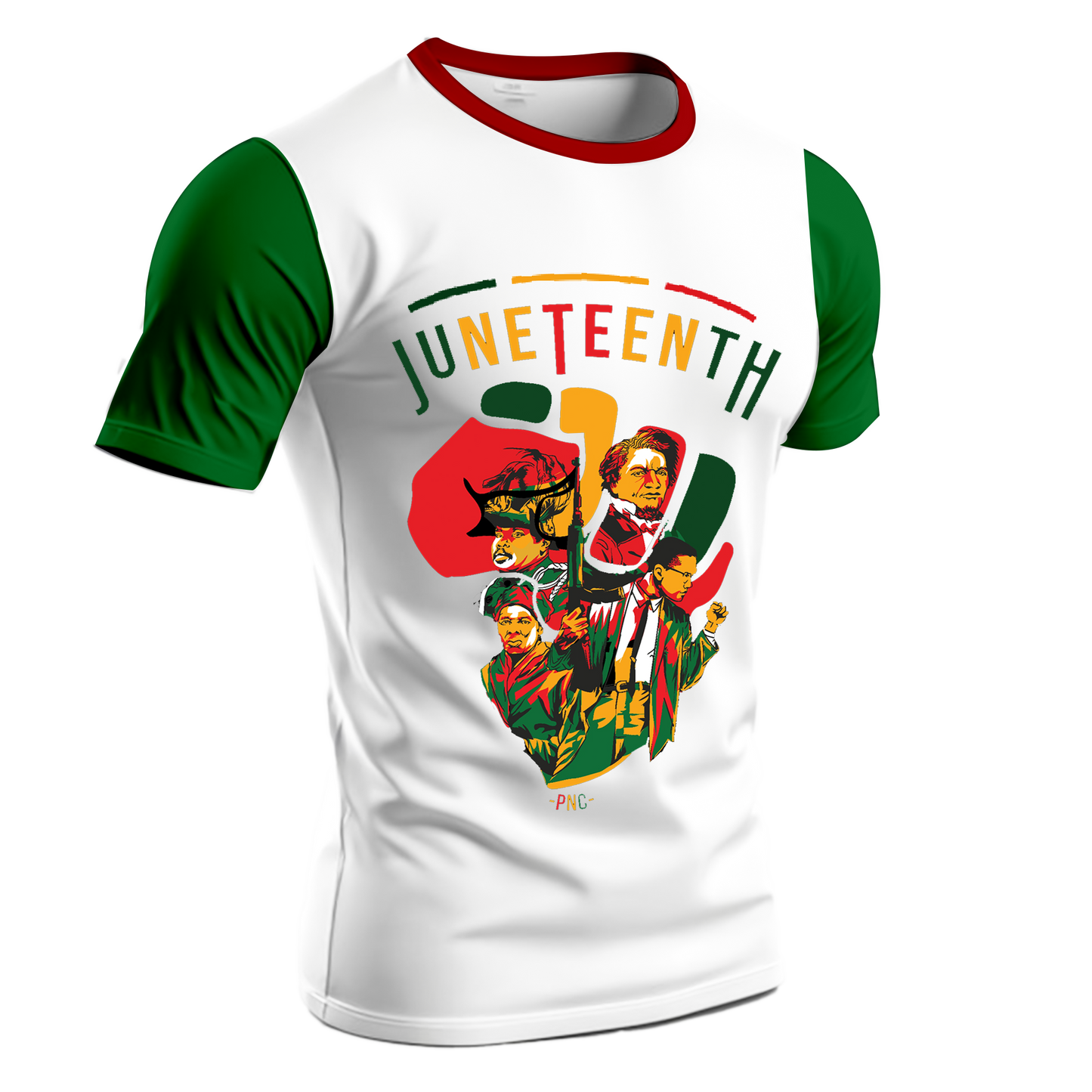 Freedom Fighters Men's Juneteenth Tee Shirt White