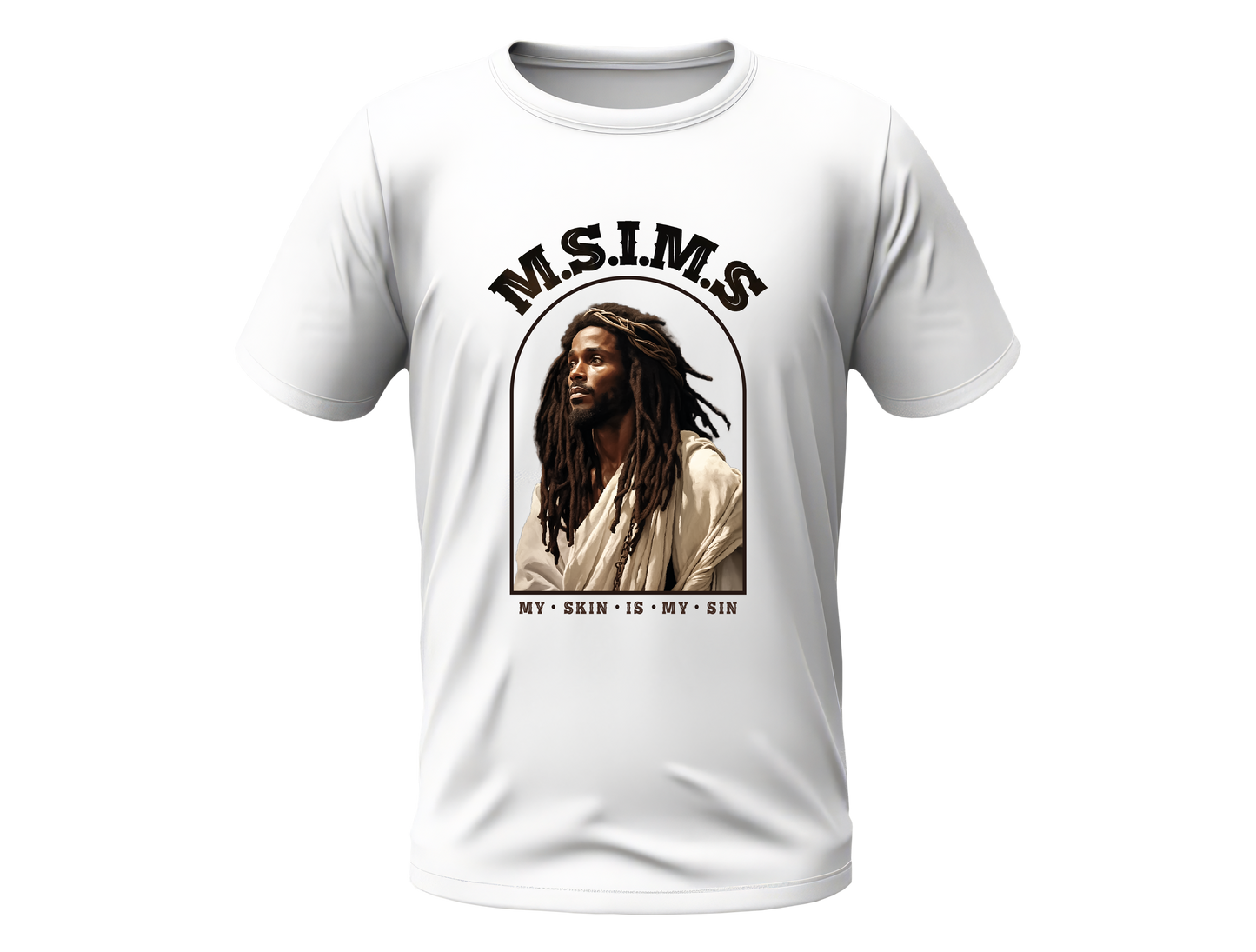 BLACK JESUS M.S.I.M.S White Shirt