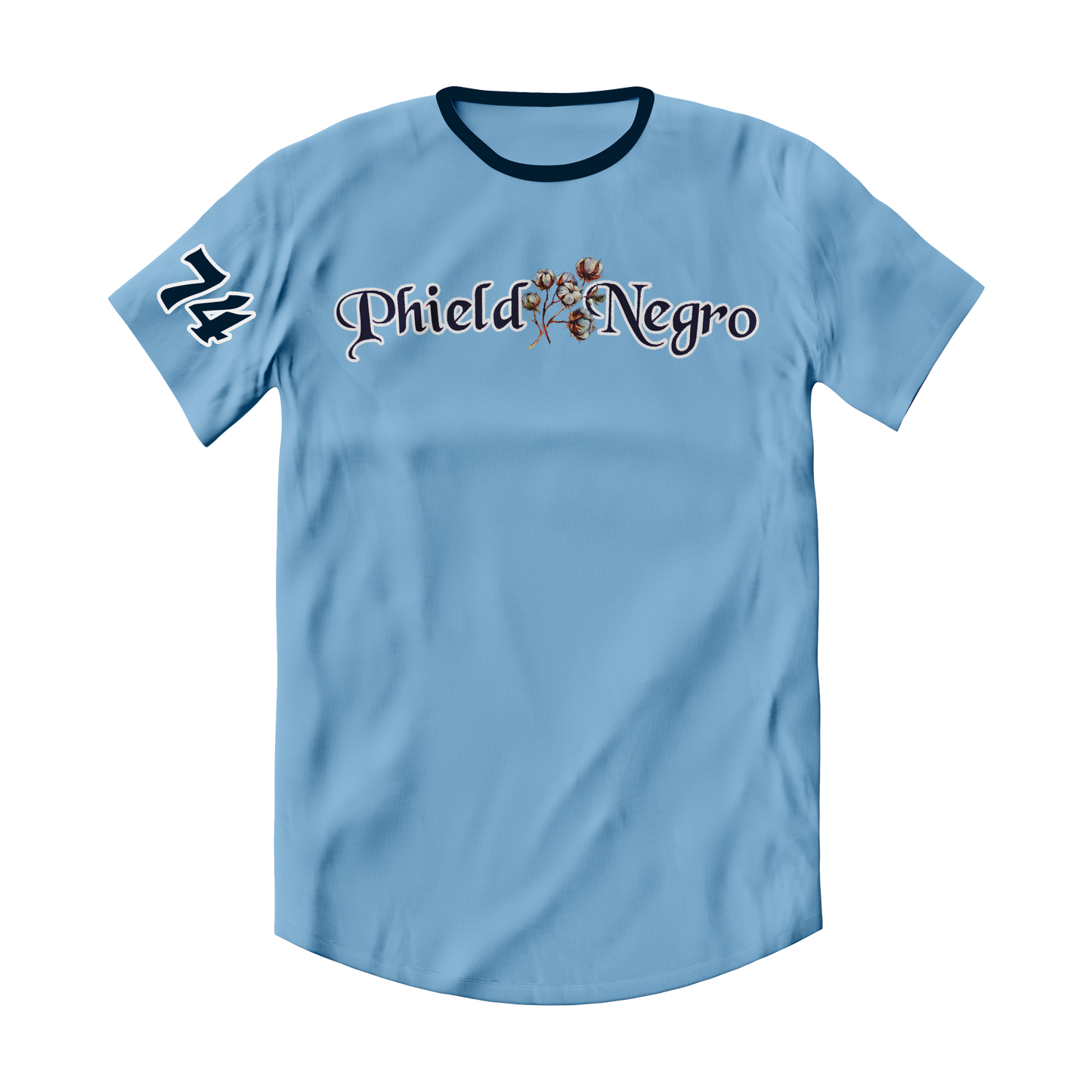 Phield Negro Premium T-shirt (N.C.Blue/Navy)