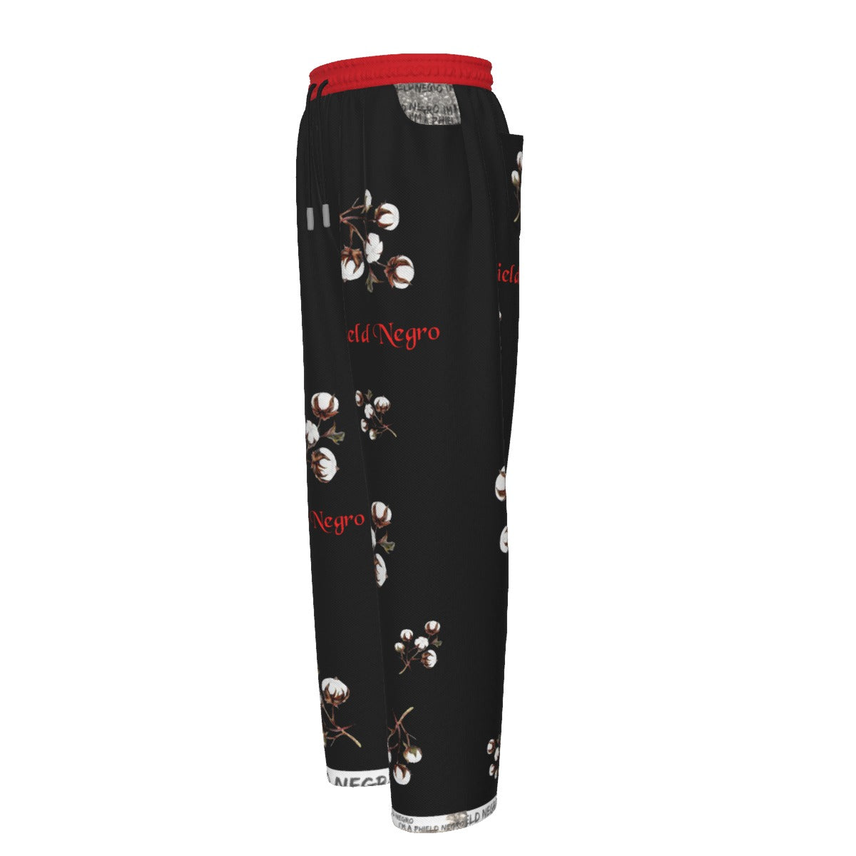 Phield Negro Cotton Plant Straight Leg Casual Pants | 245GSM Cotton