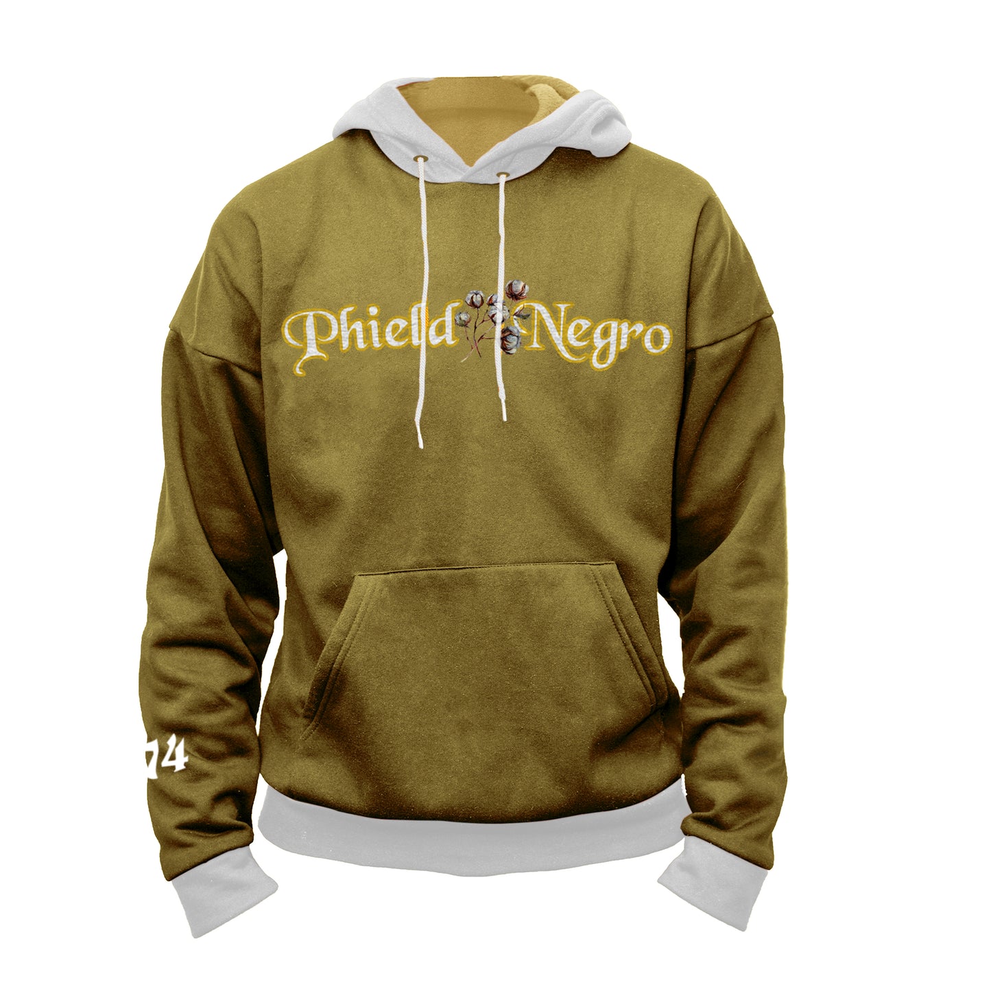 Phield Negro Premium Hoodie (Olive)