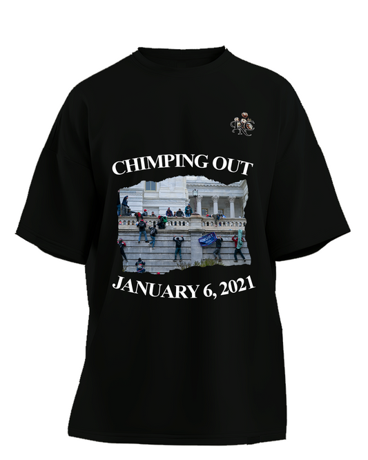 JAN 6 - Chimping Out Black T-shirt