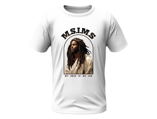 BLACK JESUS M.S.I.M.S White Shirt