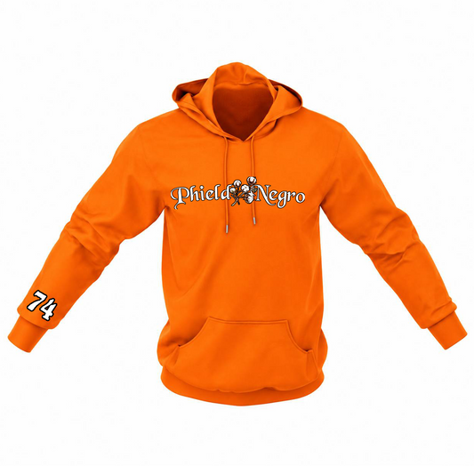 Phield Negro Standard Hoodie Orange