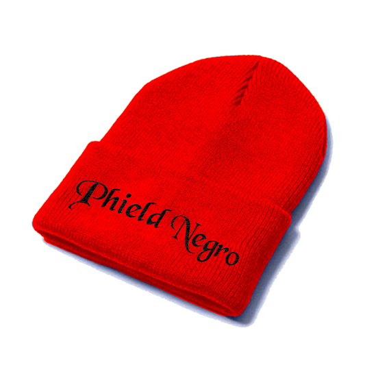 Phield Negro Beanie (Red)