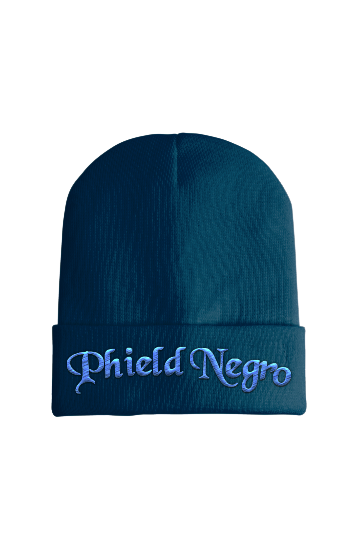 Phield Negro Beanie (Navy Blue)