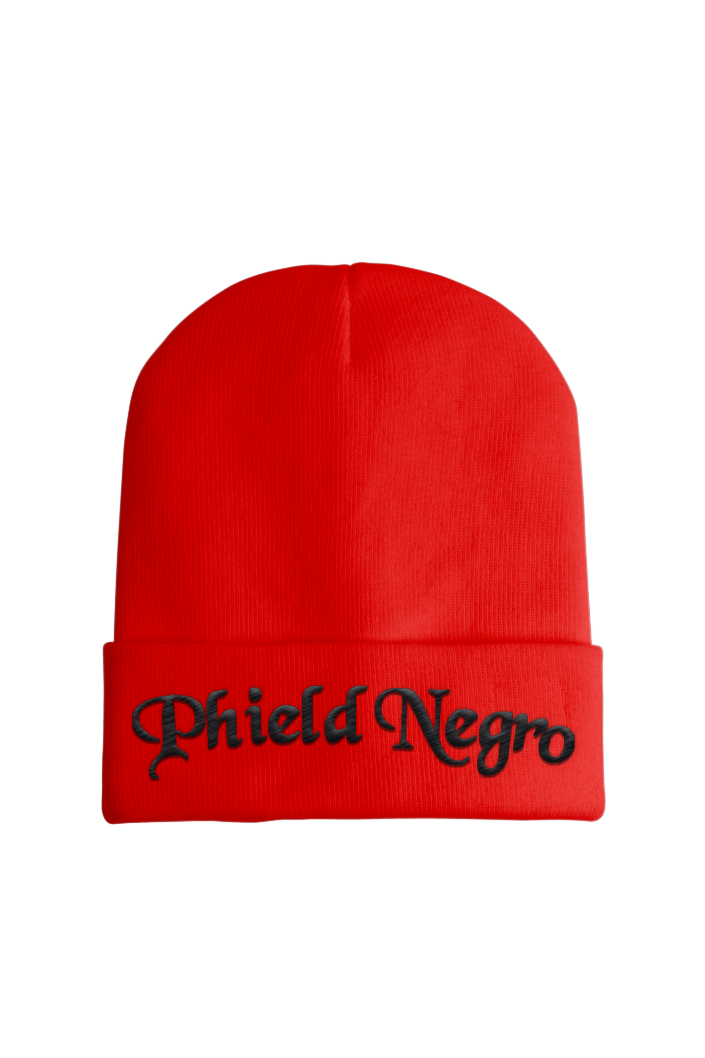 Phield Negro Beanie (Red)